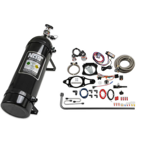 NOS Nitrous System, Wet Plate Kit suit 2016-2019 For Chevrolet Camaro SS, 150HP, blk 15lb bottle