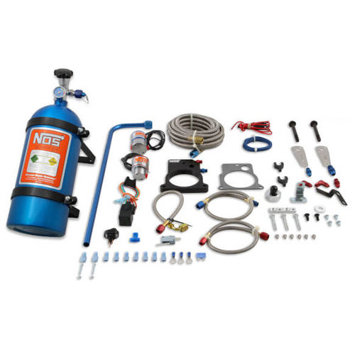 NOS Nitrous System, Wet Plate Kit, 1998-2002 Camaro/Firebird LS1, 200HP, blue 10lb bottle