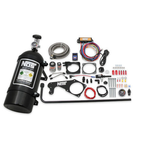 NOS Nitrous System, Wet Plate Kit, 2009-2019 5.7L & 2005-2010 6.1L Hemi, 150HP, blk 10lb bottle