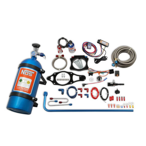 NOS Nitrous System, Wet Plate Kit, 2014-2019 C7 Corvette LT6.2L, 150HP, blue 10lb bottle