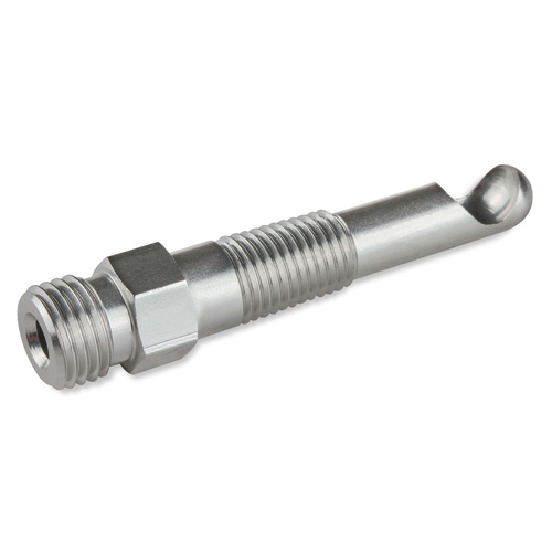 NOS Single Stage 90 Degree Direct Dry Nozzle, Silver Aluminium