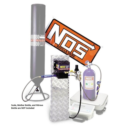 NOS Nitrous Cryogenic Refill Transfer Pump Station, Without Scale