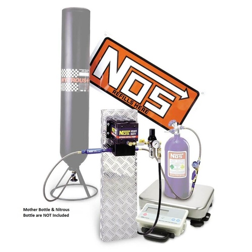 NOS Nitrous Cryogenic Refill Transfer Pump Station, Complete with regulator/filter separator, and Legal for Trade scale