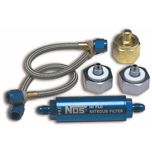NOS Nitrous Refill Pump Station Component Transfer Line Assembly