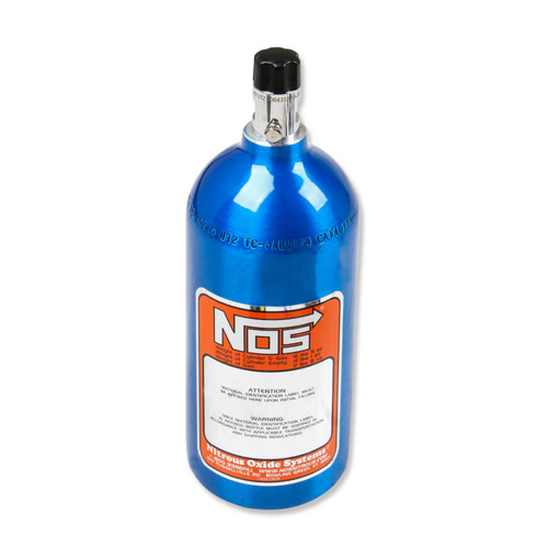 NOS 2.5 lb Nitrous Bottle w/ Blue Finish & Mini Hi-Flo Valve