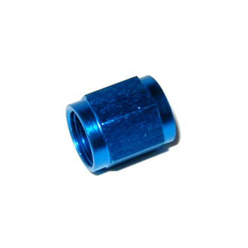 NOS Tube Nut, 3AN - 1/8in. Tube, Blue