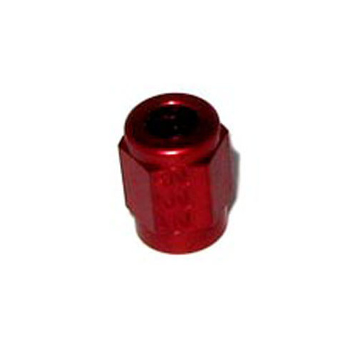 NOS Tube Nut, 3AN - 3/16in. Tube, Red