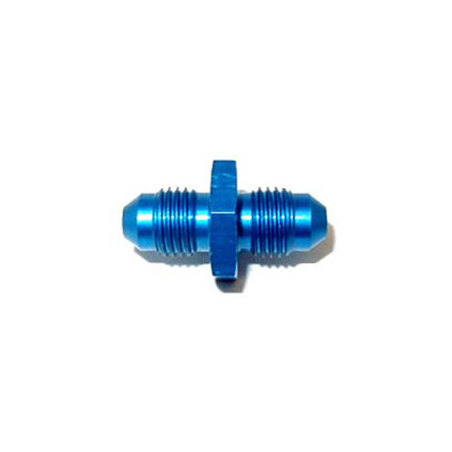 NOS Flare to Flare Union Fitting, 4AN - 4AN, Blue