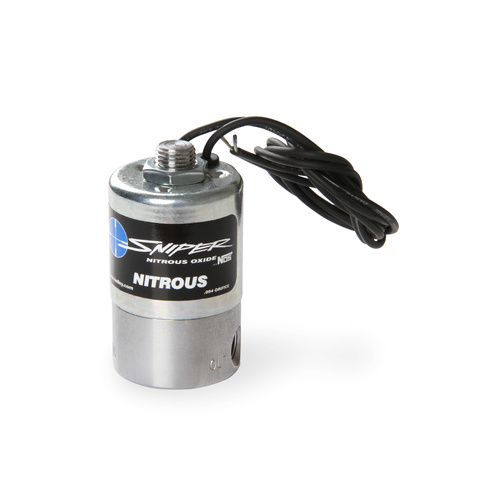 NOS Sniper Nitrous Solenoid with a large body and increased power capacity