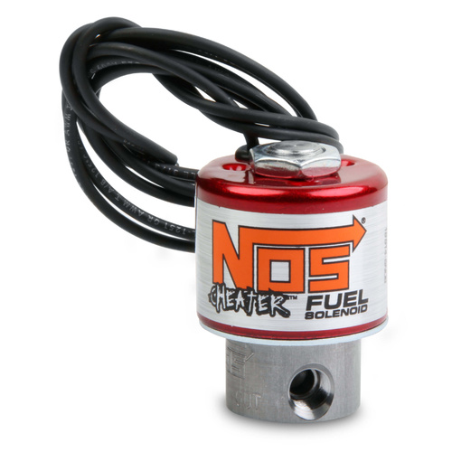 NOS Cheater Fuel Solenoid, Red