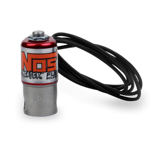 NOS Cheater Fuel Solenoid - Small Coil, Red