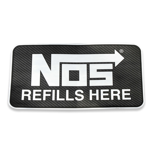 NOS Decal, 12in. x 6in. Rectangle, Sold Individually