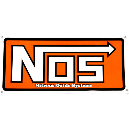 NOS Banner, 18in. x 38in.