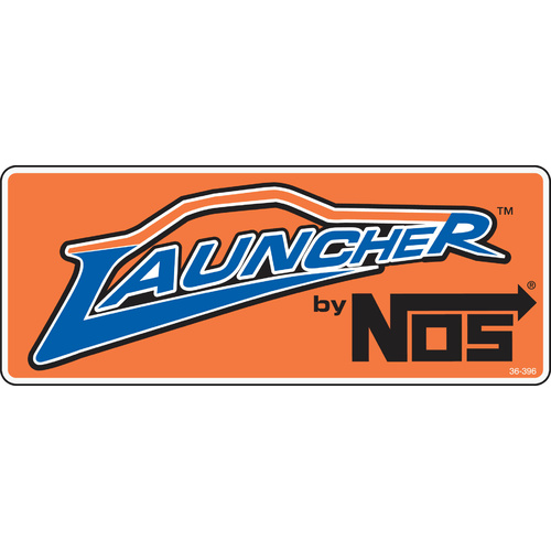 NOS Launcher Decal, 36 sq. in.