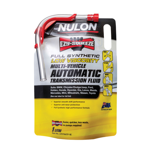 NULON Ezy Squeeze Low Visc Auto Trans Fluid, Each