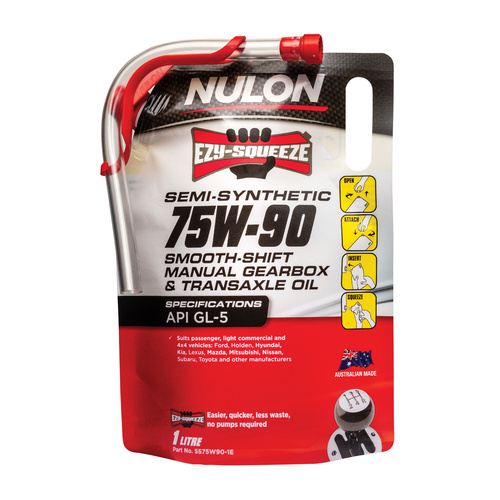 NULON Ezy-Squeeze 75W90 SS Man Gb &Trans Oil, Each