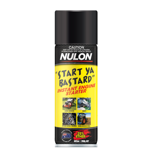 NULON Start Ya Bastard Instant Engine Starter,35Ogm Engine Starter, Each