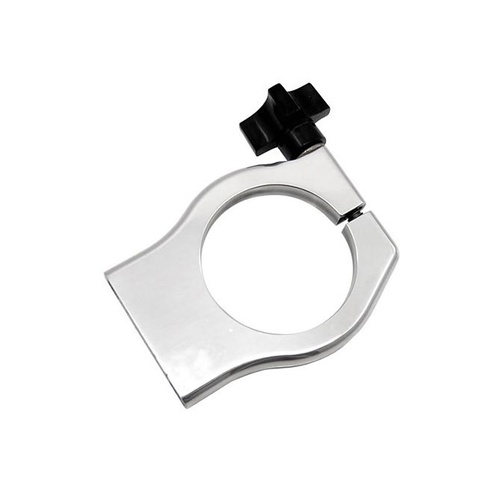 Nitrous Express Nitrous Bottle Bracket; Billet Flat Mount; Mounts 2 in. Dia. Bottle To Flat Surface