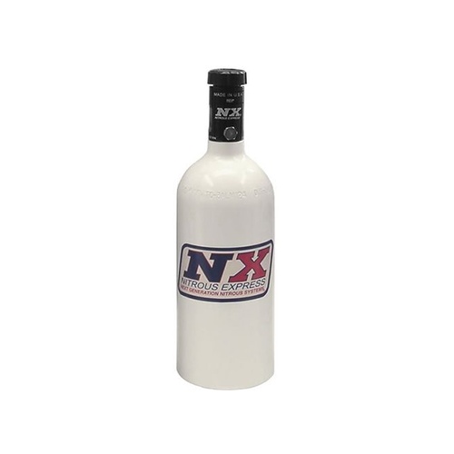 Nitrous Express 1 Lb Bottle W/ Motorcycle Valve (3.2 Dia. X 9.83 Tall)