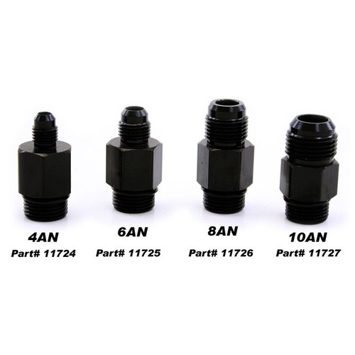 Nitrous Express Nitrous Bottle Nipple, 6AN Nipple, For Lightning 500 Valve, Each