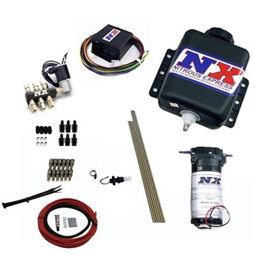 Nitrous Express Direct Port Water Methanol, 6 Cylinder Stage 2 W/ Hardlines