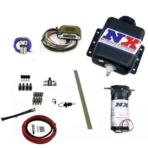 Nitrous Express Direct Port Water Methanol, 4 Cylinder Stage 3, W/ Hardlines