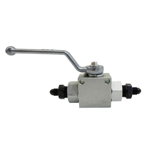 Nitrous Express Remote Shutoff Nitrous Valve, 4AN Male Inlet And Outlet