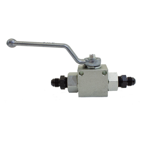 Nitrous Express Remote Shutoff Nitrous Valve, 6AN Male Inlet And Outlet