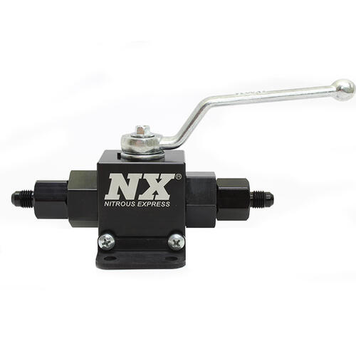 Nitrous Express 1/2" I.D. Lightweight Billet In-Line Valve (4An)