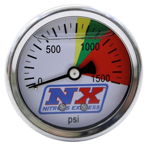 Nitrous Express Nitrous Pressure Gauge Only (0-1500 Psi)