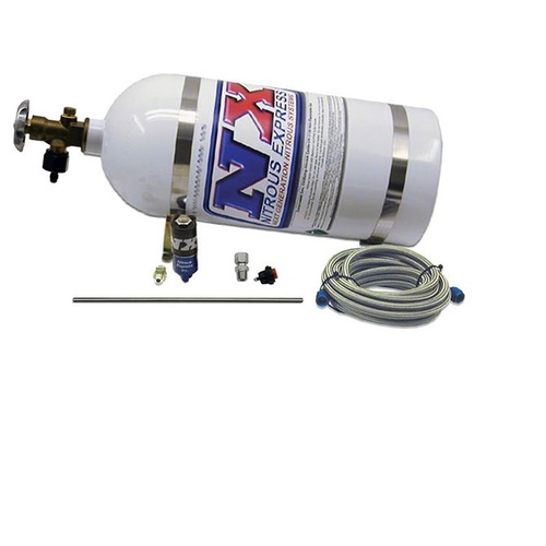 Nitrous Express Simulator Full Show Purge Kit (Incl. 10Lb Bottle, And All Necessary Hardware)