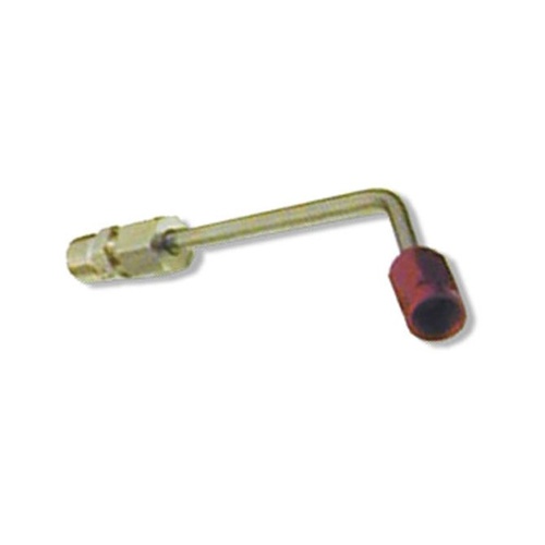 Nitrous Express Nitrous Plate; Stainless Steel Solenoid To Plate Connector; Hitman; Stage 6; ProPower; Red