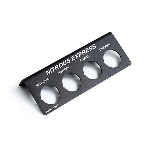 Nitrous Express Multi Purpose Switch Panel Kit Universal Horizontal