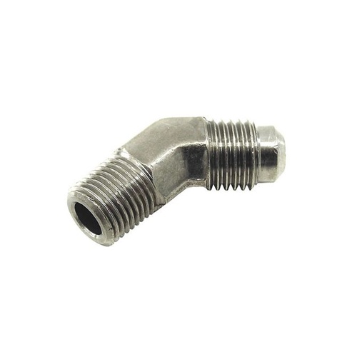 Nitrous Express Fitting, Adapter, Male To Straight, -4 AN Male x 1/8 NPT Straight