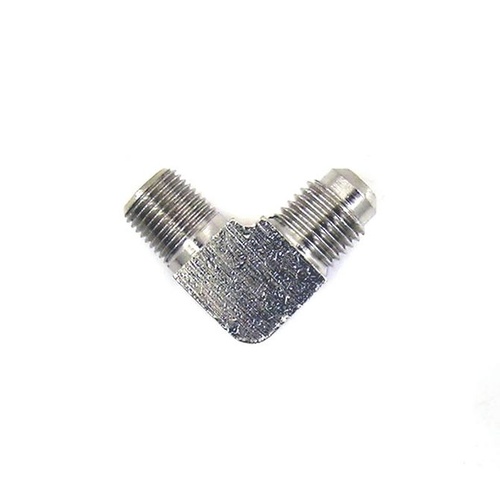 Nitrous Express Fitting, Adapter, -3 AN x 1/8 in. NPT, 90°