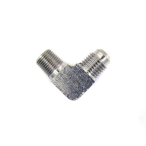 Nitrous Express Fitting, Adapter, -4 AN x 1/4 in. NPT, 90