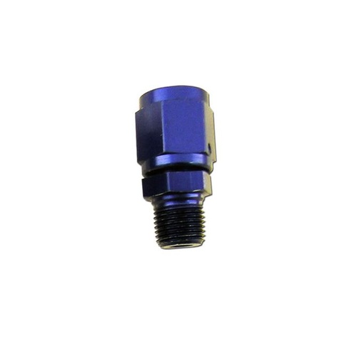 Nitrous Express Fitting, Adapter, 3AN Female Swivel To 1/8 NPT Male
