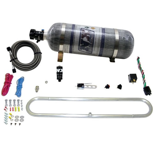 Nitrous Express N-Tercooler, Spray Ring For Co2 w/ Composite Bottle (Remote Mount Solenoid)