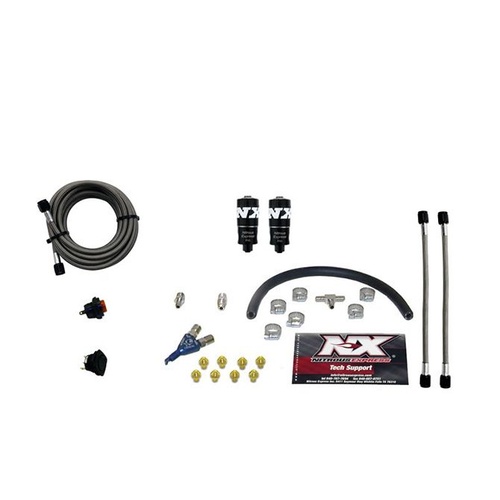 Nitrous Express Hitman Efi Single Nozzle Piranha System (35-50-75Hp ) Less Bottle, Kit