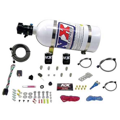 Nitrous Express Ford Efi Race (100-150-200-250Hp) Single Nozzle w/ 10LB Bottle , Kit