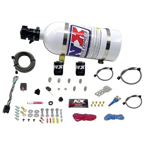 Nitrous Express Gm Efi Race (100-150-200-250Hp) Single Nozzle w/ 10LB Bottle, Kit