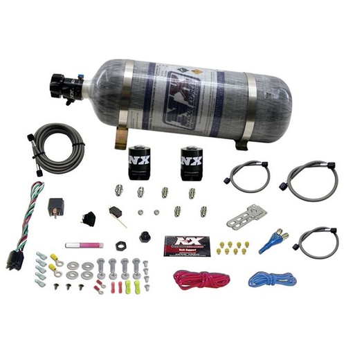 Nitrous Express Gm Efi Race (100-150-200-250Hp) Single Nozzle w/ Composite Bottle, Kit