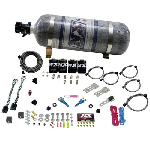 Nitrous Express Gm Efi Dual Stage (50-150Hp X 2) w/ Composite Bottle, Kit