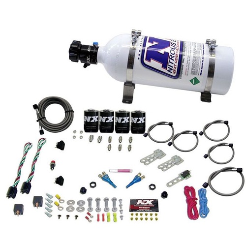 Nitrous Express Dodge Efi Dual Stage (50-75-100-150Hp) X 2 w/ 5LB Bottle , Kit
