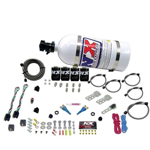 Nitrous Express Dodge Efi Dual Stage (50-75-100-150Hp) X 2 w/ 10LB Bottle , Kit