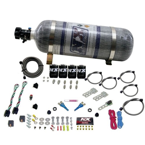 Nitrous Express Dodge Efi Dual Stage (50-75-100-150Hp) X 2 w/ Composite Bottle , Kit