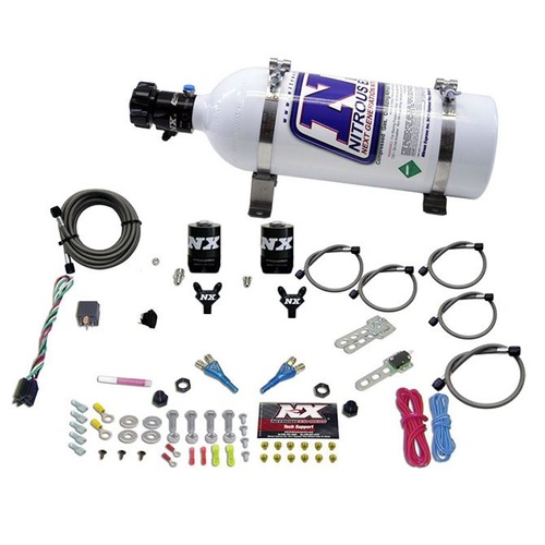 Nitrous Express Dodge Viper Efi Dual Nozzle (100-300Hp) w/ 5LB Bottle , Kit