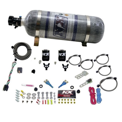Nitrous Express Dodge Viper Efi Dual Nozzle (100-300Hp) w/ Composite Bottle , Kit
