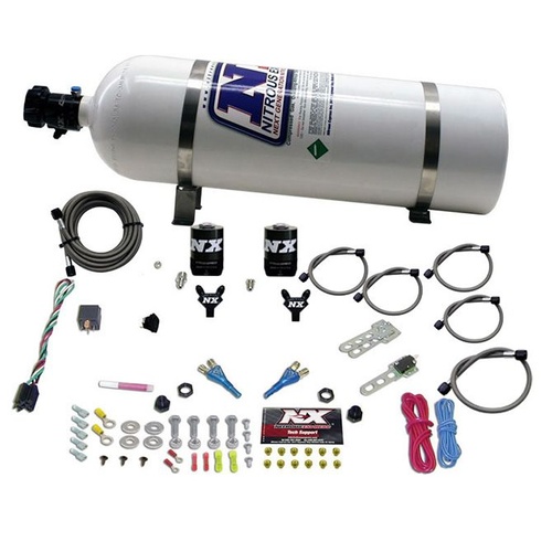 Nitrous Express Dodge Viper Efi Dual Nozzle (100-300Hp) w/ 15LB Bottle , Kit