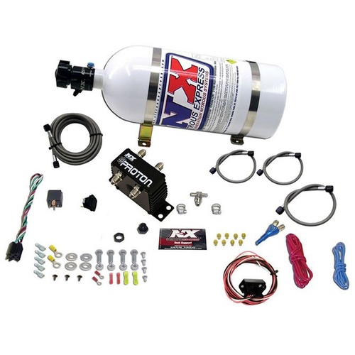 Nitrous Express Proton Fly By Wire, 35-50-75-100-125, 150 Hp, Universal, TPS Activation, 10Lb Bottle, Kit